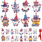  4th Of July Craft  32pcs Independence Day Make Your Own Cardboard Stickers 