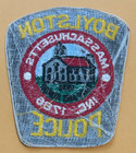 Boylston Massachusetts Police Patch Unused