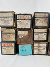 Lot Of 22 Vintage Antique Ideal Player Piano Rolls
