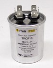 Titanpro Trcf10 Hvac Round Motor Run Capacitor  10 Mfd uf 440 370 Volts
