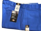 Dickies Mens Royal Blue Double Knee Loose Fit Cell Phone Pocket Work Pants 36-44