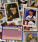 The Simpsons Homer At The Bat Aceo Custom Baseball Card Set Springfield Softball