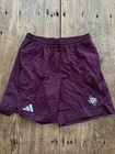 New Adidas Texas A m Football Player Issued Shorts Aeroready Aggies Sz M 7   