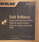  2  Ecolab Concentrated Solid Brilliance Rinse Additive Formula 6125395