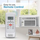 Black decker Window Air Conditioner 12000 Btu  Ac Window Unit Cools Up To 550 Sq
