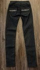 Nwt Vintage Y2k Watch La Zebra Print Sz 5 Black Skinny Jeans