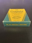 Vintage Crayola Crayons Binney And Smith 16 Pack Rare Nos Old Design Unused