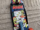 Vintage 80 s Variflex  wild Ride  Complete Skateboard  clean   Graffiti Deck Rad