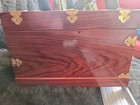 Antique Rosewood Japanese Jewelry Box Or Cosmetic Case