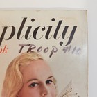 Vintage 1958 Simplicity Sewing Book Unit System Of Sewing Instruction Book
