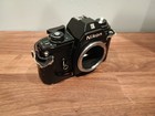 Nikon Em Manual Focus Film Camera With Half Case And Cover
