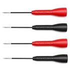 Needle Probes For Multimeter  0 7mm Precision Test Tips  600v Black red 4 Pcs