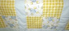Nice Quilted Elephant Themed Baby Comforter blanket  54  X 54  