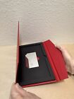 Credit Card   Gift Card Box W magnetic Closing Stick Red Color