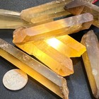 Citrine Crystal Points Extra Large  untreated  Natural  2-4 Inches 