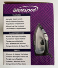 Brentwood Steam Iron  1000w  Mpi-53  New In Box