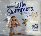 Huggies Little Swimmers Baby Swim Diapers  Size 3 Small  20 Count Travel Beach