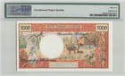 New Hebrides 1975  P20b Pmg Graded 65 Gem Uncirculated  Banknote 
