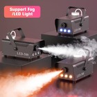 Fog Machine Led Rgb 500w Smoke Maker Remote Control For Stage Dj Wedding Party