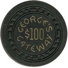 George s Gateway Club Casino Stateline Nevada  100 Chip 1949