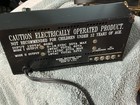 Black Mrc Trainpower 6200 60 Va Power Transformer G Ho O   O Metric Tested