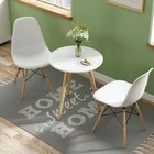 Dining Chairs Set Of 2 White Pre Assembled Mid Century Modern Dining Chairs 