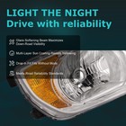 Headlight Front Clear Black Housing For Toyota Camry 2002-2004