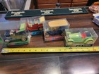 Vintage 1950s Made In Japan Tin Litho Friction Cars- Set Of 4 Alpha Romeo   Nos 