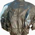 Fieldsheer Leather Motorcycle Jacket Mens 42 Black Armor Vented Riding