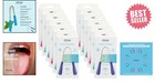 Travel-friendly 12-pack Stainless Steel Tongue Cleaners - Oral Hygiene Essential