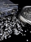 6080pc Black Nail Art Rhinestones With Multi Shapes 3d Flatback Crystals Diamond