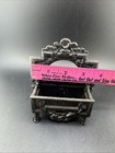 Cast Iron Match Box Safe Holder Striker Antique Wall Mount    