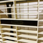 Vintage Dayton 22  Box Fan Yellow 5 Blade 3 Speed Clean Works Plastic 1960s