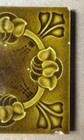 England - Antique Art Nouveau Majolica Tile C1900
