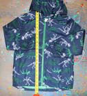 Simple Joys Carters Dinosaurs Fossils  Windbreaker Jacket Kids 7 Water Resistant
