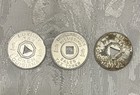 Mixed Lot Us State Sales Tax Tokens La Ms Co Wa Wi Circulated Aluminum bronze