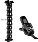 Jaws Flex Clamp Mount Gooseneck Mount For Gopro Hero 13 Hero 12 Hero 11 Hero 10 