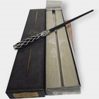 Harry Potter Interactive Wand     Universal Studios 2nd Gen Black sil     New In Box