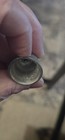 Vintage 1988 G    J  Martin Pewter Spinning Globe Thimble - Hand Painted