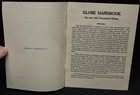 Vintage C  S  Hammond Terrestrial Globe Handbook