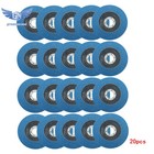20 Pack Zirconia Flap Discs 4 5  7 8  For Angle Grinder 80 Grit Flapper Wheel T29