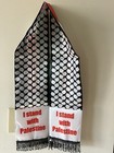 Free Palestine  Palestinian Scarf With Logo    i Stand With Palestine    palestine