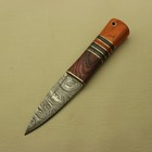 8 Inches Celtic Scottish Dirk Sgian Dubh Dagger Bone Handle Knife 