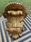 Antique-style Gold Painted Wood Wall Corbel Shelf Bracket