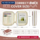 Bible Cover Bible Book Cover Bible Case For Women Men Canvas Carrying Case Book