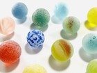Japanese Sea Glass Surf-tumble Sea Ball Marble   Rare Small Mix
