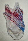 Simone Biles Gk Elite Leotard Gymnastics Flag Old Glory Usa Tank Olympic Sz  Cl