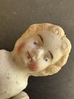 Antique German Miniature All Bisque Dollhouse Doll Jointed Arms Numbered 2 5   