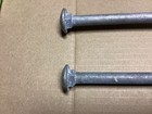 1 2 X 12  Hot Dipped Galvanized Carriage Bolt With Nuts And Washers Lot Of 2