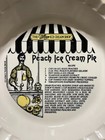 Rare Royal China Peach Ice Cream Pie Recipe Dish Country Harvest 11 Vintage1983